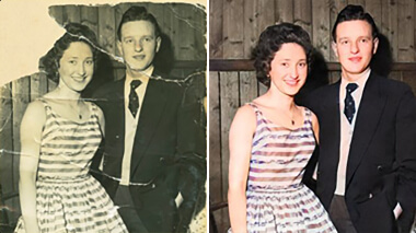 Restore & colorize photo with VanceAI Photo Editor