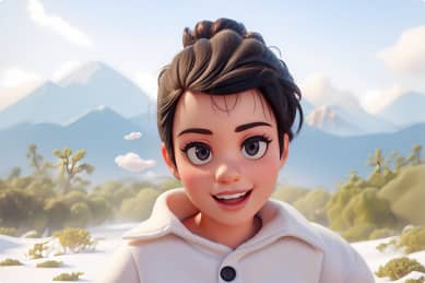 Girl's picture turns to AI Disney cartoon