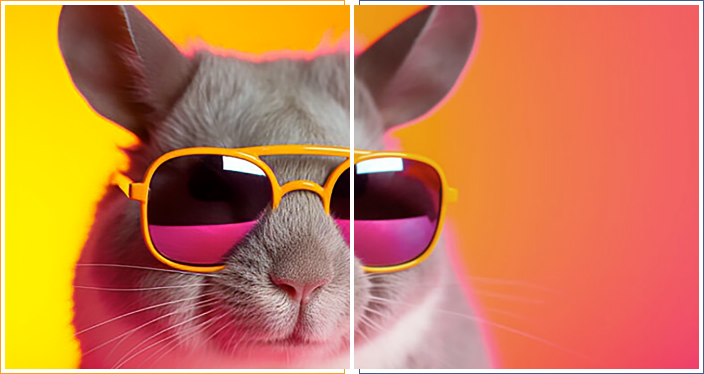 edit rabbit image with photo editing apps free