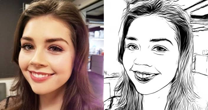 VansPortrait Turn Photo into Line Drawing with AI to Get Pencil Sketches