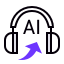 Audio Upmix AI designed logo